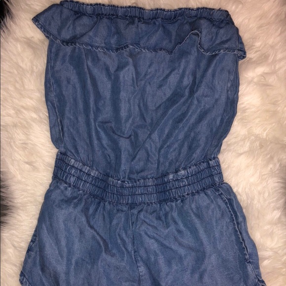 GARAGE denim romper - Picture 2 of 2